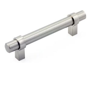 Sleek Silver Cabinet Handle